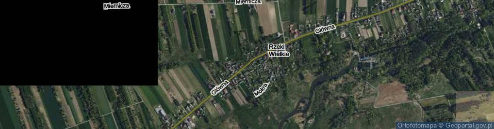 Zdjęcie satelitarne Główna ul.